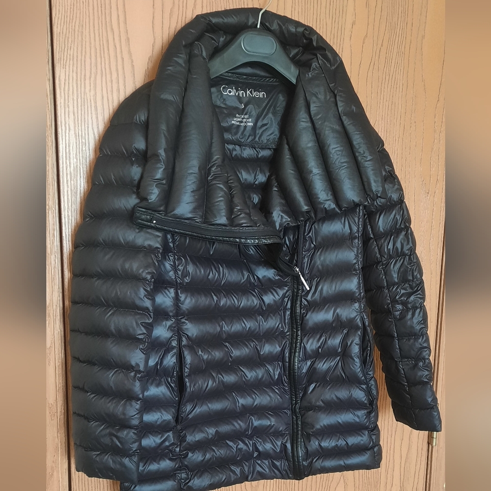 Calvin Klein Premium Down Womens Black Packable P… - image 2